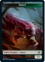 Insect Token // Treasure Token - Double Sided Tokens (FOIL) - MODERN HORIZONS 2 - Magic the Gathering Single Card