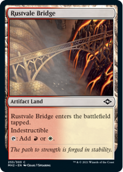 Rustvale Bridge (FOIL) - MODERN HORIZONS 2 - 253/303 - Magic the Gathering Single Card