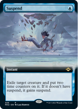 Suspend (BORDERLESS) - MODERN HORIZONS 2 - 448 - Magic the Gathering Single Card