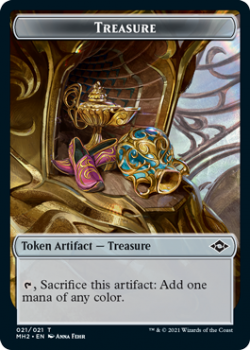 Treasure Token - MODERN HORIZONS 2 - 021/021 - Magic the Gathering Single Card