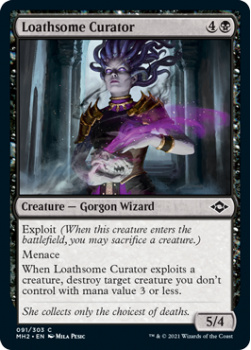 Loathsome Curator (FOIL) - MODERN HORIZONS 2 - 091/303 - Magic the Gathering Single Card