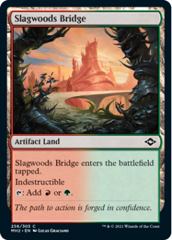 Slagwoods Bridge (FOIL) - MODERN HORIZONS 2 - 256/303 - Magic the Gathering Single Card