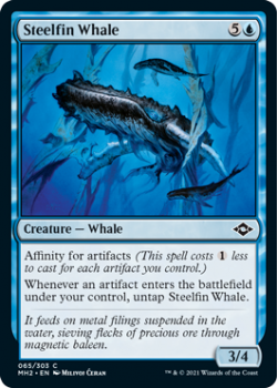 Steelfin Whale - MODERN HORIZONS 2 - 065/303 - Magic the Gathering Single Card