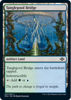 Tanglepool Bridge (FOIL) - MODERN HORIZONS 2 - 257/303 - Magic the Gathering Single Card