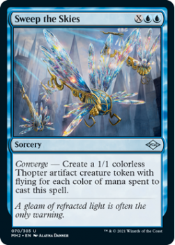 Sweep the Skies (FOIL) - MODERN HORIZONS 2 - 070/303 - Magic the Gathering Single Card