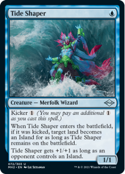 Tide Shaper (FOIL) - MODERN HORIZONS 2 - 072/303 - Magic the Gathering Single Card