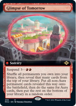 Glimpse of Tomorrow (BORDERLESS) - MODERN HORIZONS 2 - 458 - Magic the Gathering Single Card