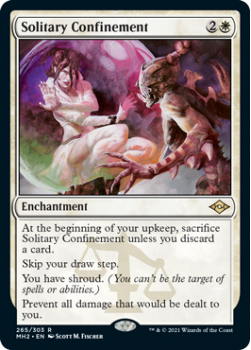 Solitary Confinement (Etched) - MODERN HORIZONS 2 - 265/303 - Magic the Gathering Single Card