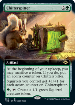 Chitterspitter (BORDERLESS) - MODERN HORIZONS 2 - 460 - Magic the Gathering Single Card