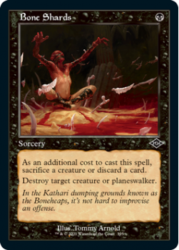 Bone Shards (Retro Frame) (FOIL) - MODERN HORIZONS 2 - Magic the Gathering Single Card