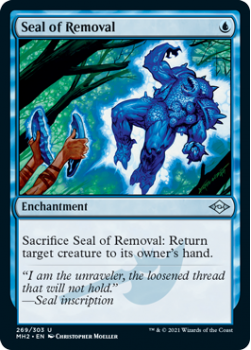 Seal of Removal (FOIL) - MODERN HORIZONS 2 - 269/303 - Magic the Gathering Single Card