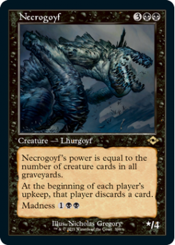 Necrogoyf (Retro Frame) (Etched) - MODERN HORIZONS 2 - Magic the Gathering Single Card