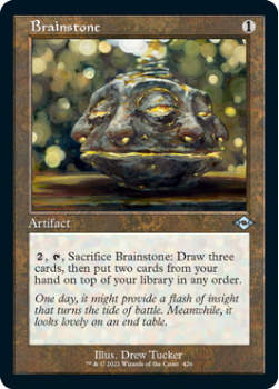 Brainstone (Retro Frame) (Etched) - MODERN HORIZONS 2 - Magic the Gathering Single Card
