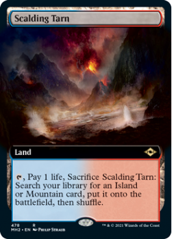 Scalding Tarn (BORDERLESS) - MODERN HORIZONS 2 - 478 - Magic the Gathering Single Card