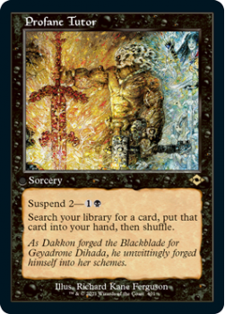 Profane Tutor (Retro Frame) (FOIL) - MODERN HORIZONS 2 - Magic the Gathering Single Card