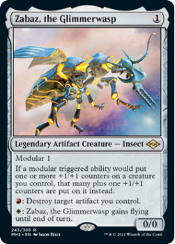 Zabaz, the Glimmerwasp - MODERN HORIZONS 2 - 243/303 - Magic the Gathering Single Card