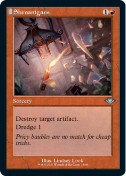 Shenanigans (Retro Frame) (FOIL) - Modern Horizons - Magic the Gathering Single Card