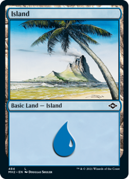 Island (FOIL) - MODERN HORIZONS 2 - 484 - Magic the Gathering Single Card