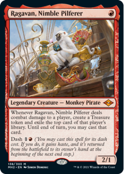 Ragavan, Nimble Pilferer (FOIL) - MODERN HORIZONS 2 - 138/303 - Magic the Gathering Single Card