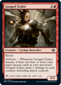 Gouged Zealot (FOIL) - MODERN HORIZONS 2 - 131/303 - Magic the Gathering Single Card