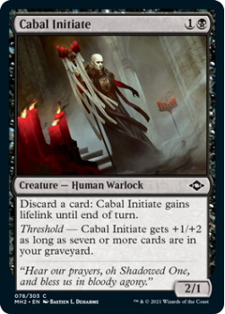 Cabal Initiate (FOIL) - MODERN HORIZONS 2 - 078/303 - Magic the Gathering Single Card