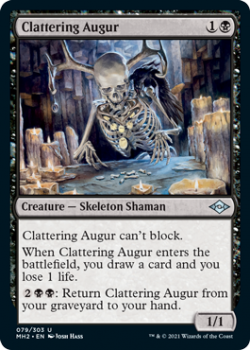 Clattering Augur - MODERN HORIZONS 2 - 079/303 - Magic the Gathering Single Card