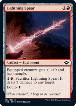 Lightning Spear (FOIL) - MODERN HORIZONS 2 - 134/303 - Magic the Gathering Single Card