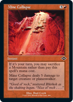 Mine Collapse (Retro Frame) (FOIL) - MODERN HORIZONS 2 - Magic the Gathering Single Card