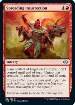 Spreading Insurrection (FOIL) - MODERN HORIZONS 2 - 142/303 - Magic the Gathering Single Card