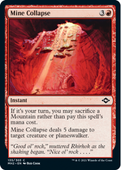 Mine Collapse (FOIL) - MODERN HORIZONS 2 - 135/303 - Magic the Gathering Single Card