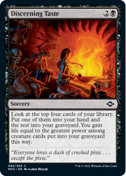 Discerning Taste (FOIL) - MODERN HORIZONS 2 - 082/303 - Magic the Gathering Single Card