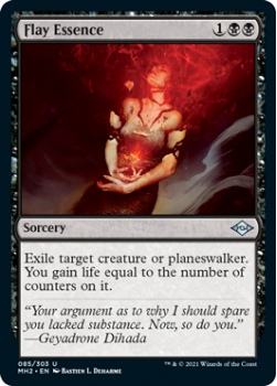 Flay Essence (FOIL) - MODERN HORIZONS 2 - 085/303 - Magic the Gathering Single Card