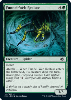 Funnel-Web Recluse - MODERN HORIZONS 2 - 161/303 - Magic the Gathering Single Card
