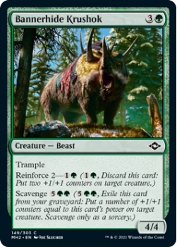 Bannerhide Krushok (FOIL) - MODERN HORIZONS 2 - 149/303 - Magic the Gathering Single Card