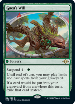 Gaea's Will - MODERN HORIZONS 2 - 162/303 - Magic the Gathering Single Card