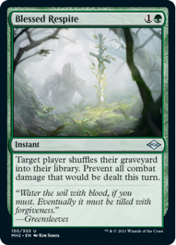 Blessed Respite (FOIL) - MODERN HORIZONS 2 - 150/303 - Magic the Gathering Single Card