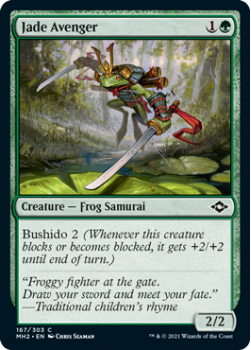 Jade Avenger - MODERN HORIZONS 2 - 167/303 - Magic the Gathering Single Card