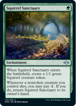 Squirrel Sanctuary - MODERN HORIZONS 2 - 174/303 - Magic the Gathering Single Card