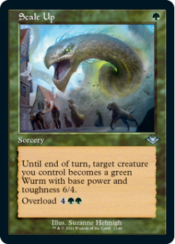 Scale Up (Retro Frame) (Etched) - Modern Horizons - Magic the Gathering Single Card