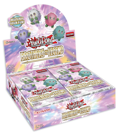 Yu-Gi-Oh! Sealed Booster BOX Brothers of Legend (24 packs) (1st Edition)