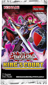 Yu-Gi-Oh! Sealed Special Booster PACK (7 Cards) - King's Court (1st Edition)