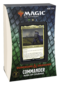Magic the Gathering: Dungeons & Dragons - Adventures in the Forgotten Realms - Commander Deck Aura of Courage