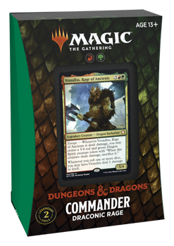 Magic the Gathering: Dungeons & Dragons - Adventures in the Forgotten Realms - Commander Deck Draconic Rage
