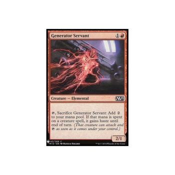 Generator Servant : MYSTERY BOOSTER 995 - Magic the Gathering Single Card