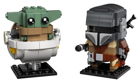 LEGO&reg; Star Wars Brickheadz The Mandalorian and The Child (75317) - Image 2