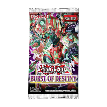 Yu-Gi-Oh! Sealed Booster PACK Burst of Destiny (1st Edition)