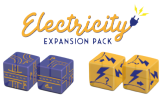 Railroad Ink Challenge Electricity Dice Expansion Pack