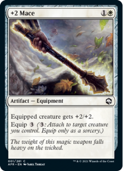 +2 Mace - ADVENTURES IN THE FORGOTTEN REALMS - 001/281 - Magic the Gathering Single Card