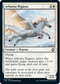 Arborea Pegasus - ADVENTURES IN THE FORGOTTEN REALMS - 002/281 - Magic the Gathering Single Card