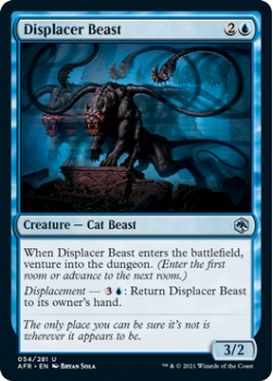 Displacer Beast - ADVENTURES IN THE FORGOTTEN REALMS - 054/281 - Magic the Gathering Single Card